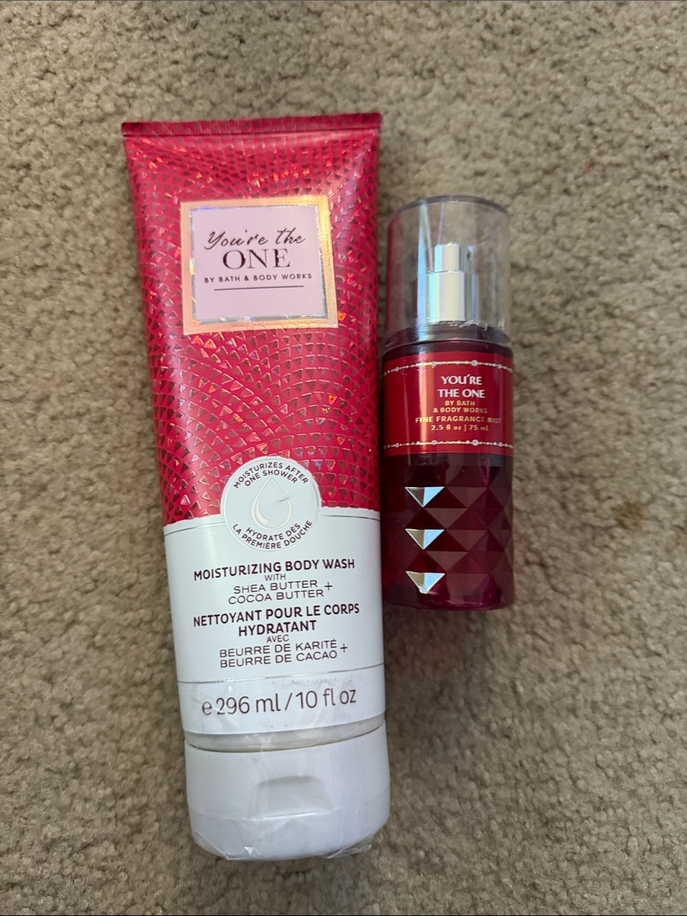 Bath & Body Works You're the One Moisturizing Body Wash & Fragrance Mist New